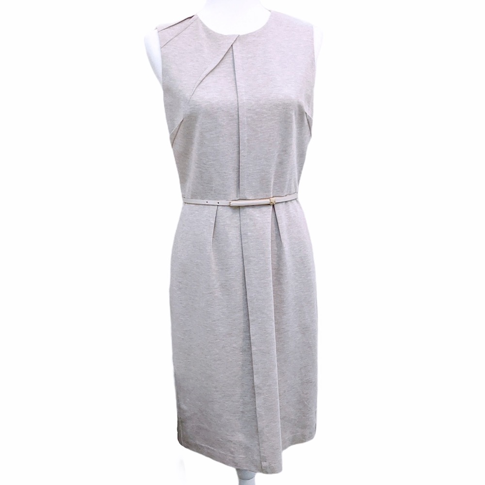 Antonio Melani midi dress cream size 6